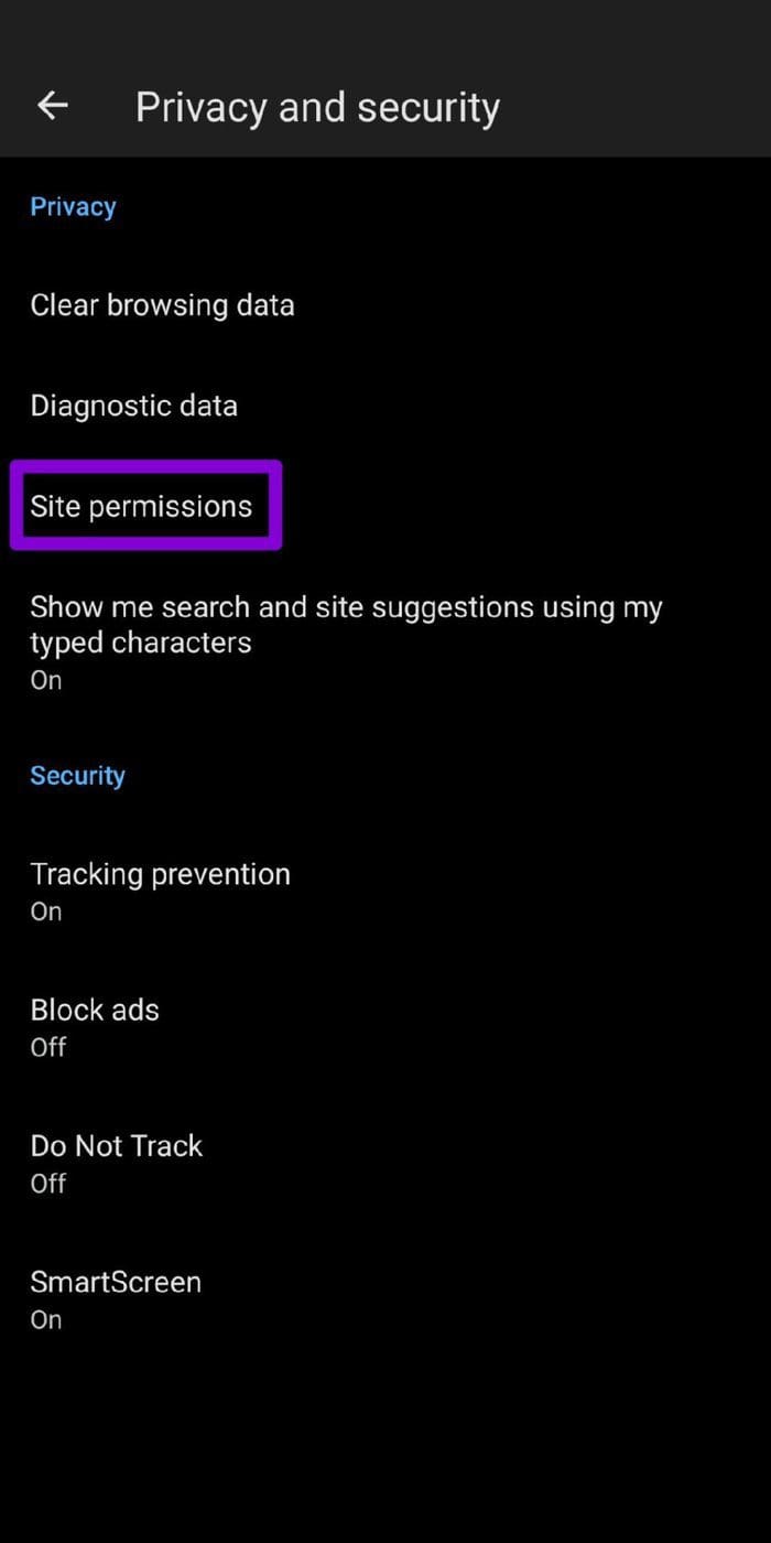 Edge Site Permissions