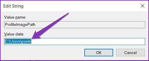 Edit String Window