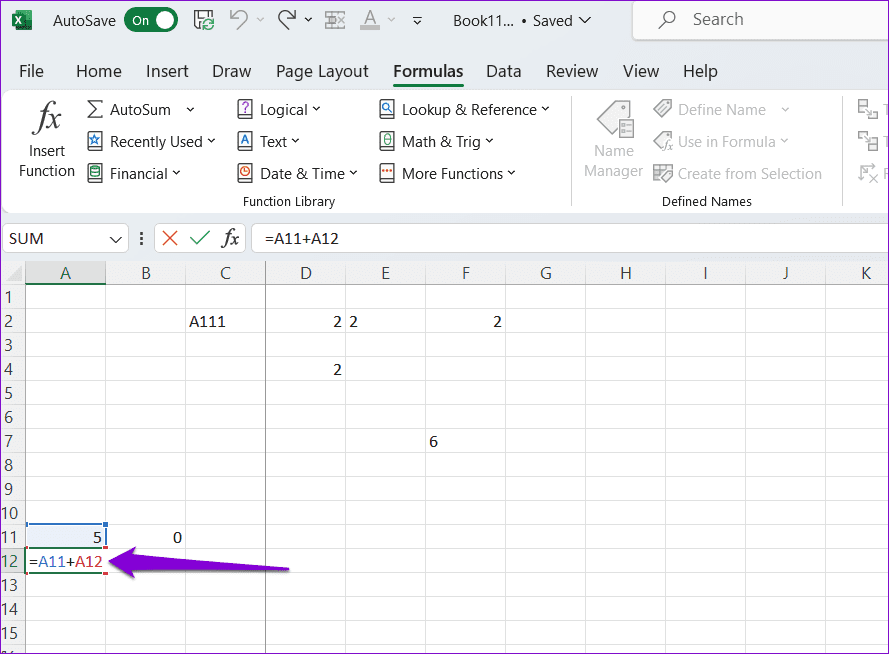 Edit a Cell in Excel