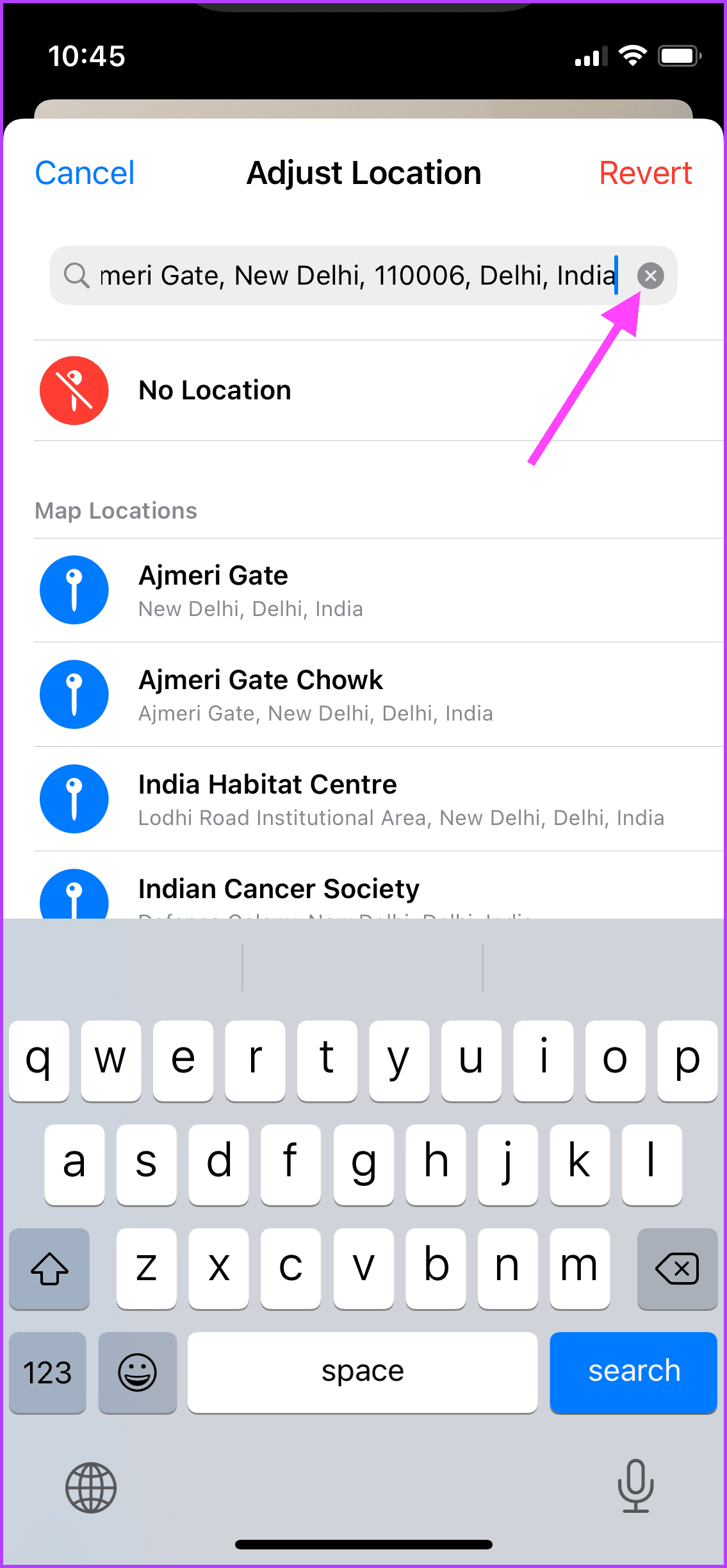 Edit and Delete Location EXIF Data 5