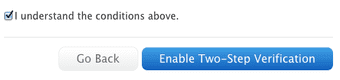 Enable 2 Step
