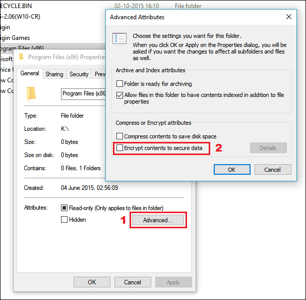 Encrpyt Files