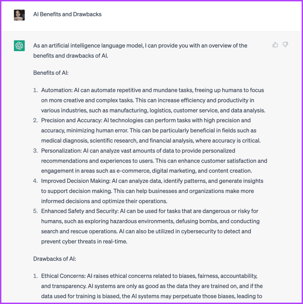 Give your ChatGPT prompts a context