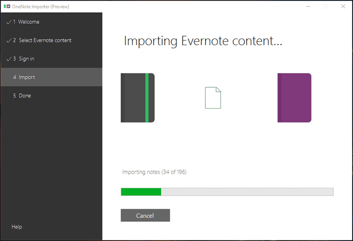 Evernote Migrator 7