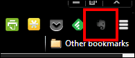 Evernote Web Clipper Button