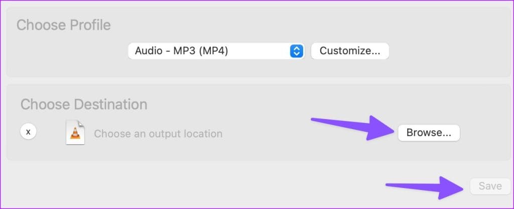 save an audio file on Mac