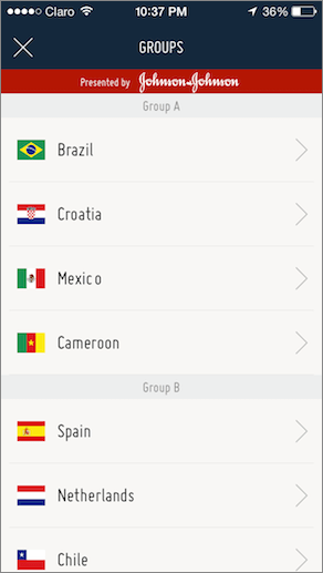 Fifa Official Groups