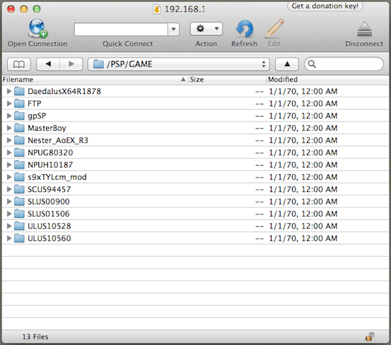 Ftp Vita Access Emulators