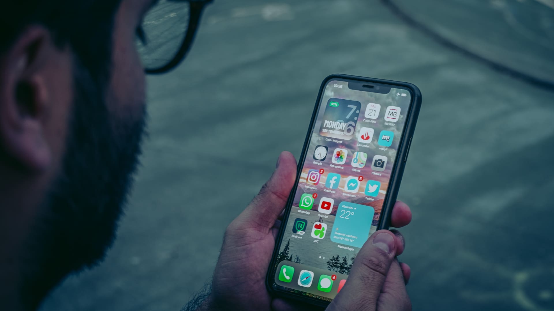 Face ID with mask on iPhone