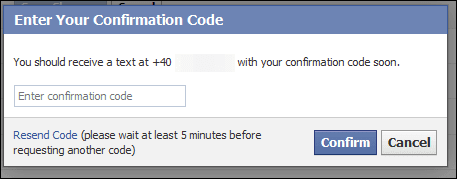 Facebook Login Approvals Mobile No Confirm