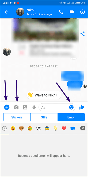 Facebook Messenger Vs  Android Messages 5