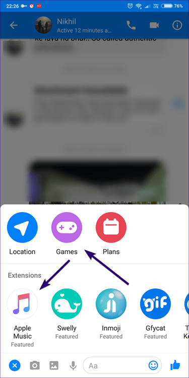 Facebook Messenger Vs  Android Messages 6