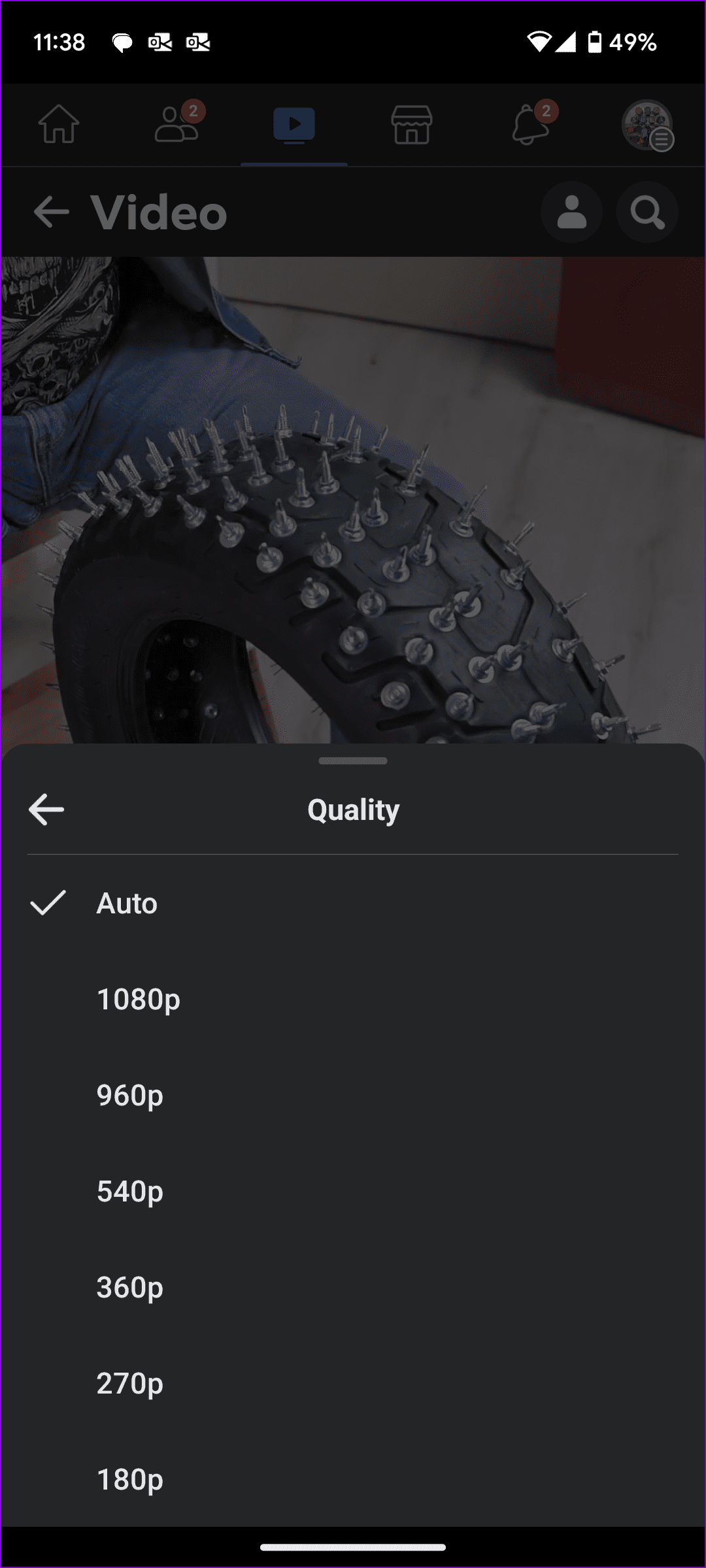 Facebook not playing videos 8