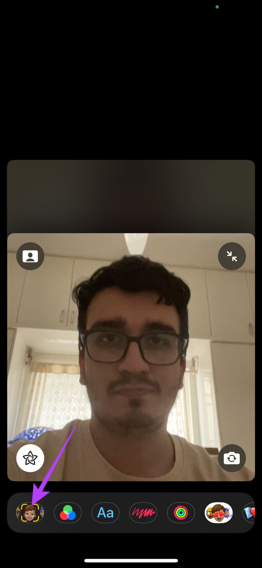 Memoji toggle