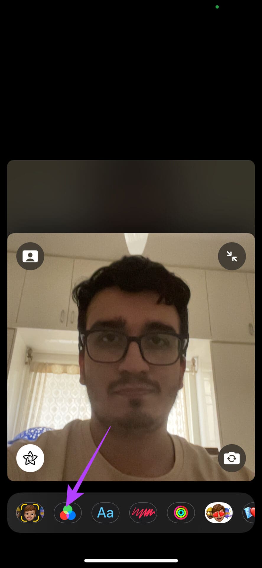 Filters in FaceTime