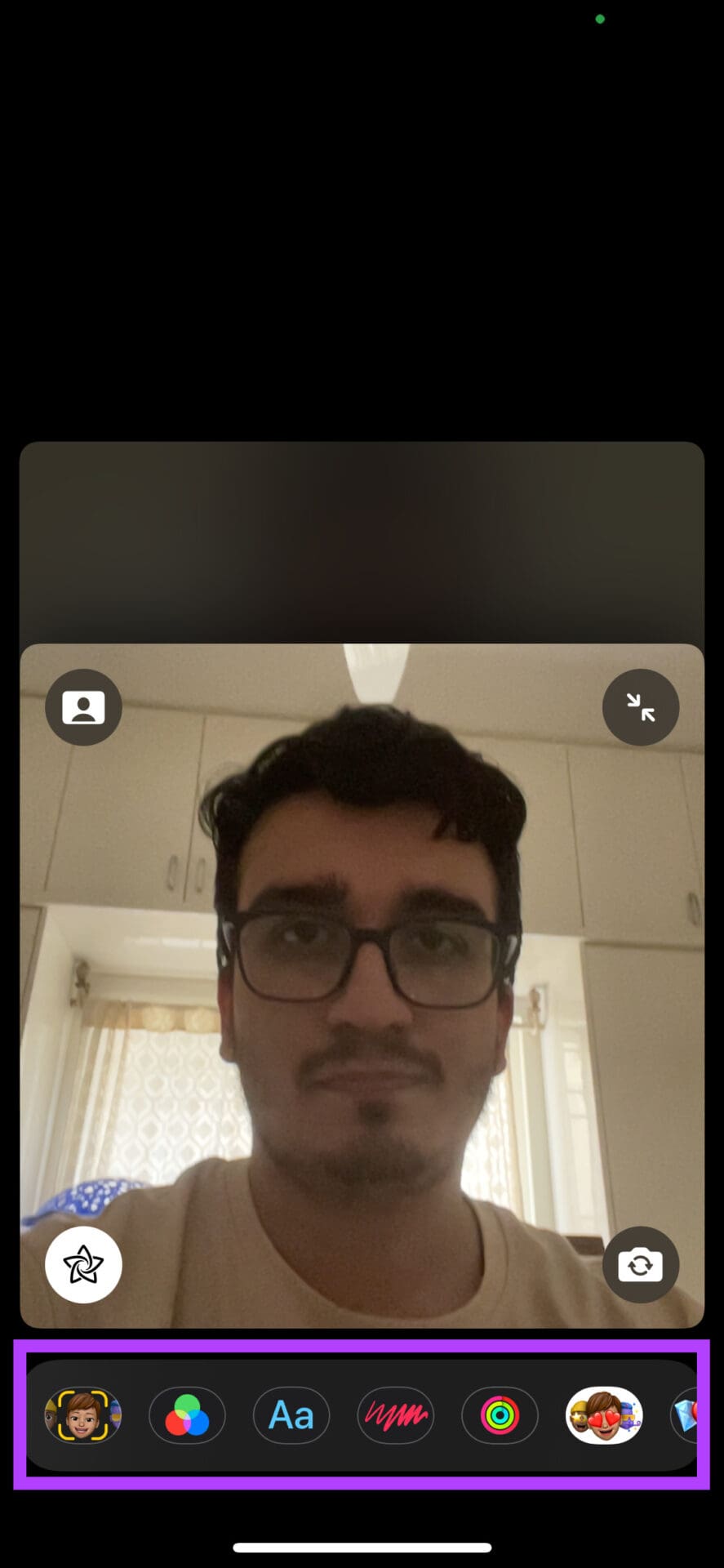 All effects in FaceTime