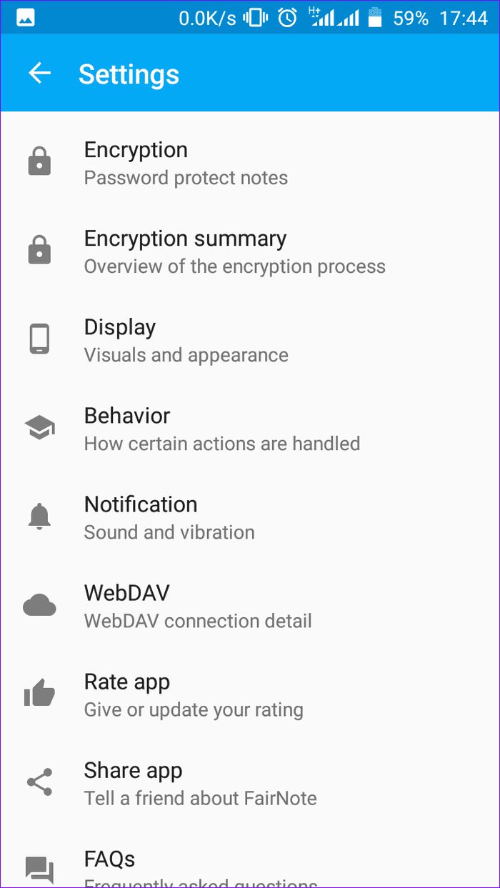 Fairnote Note Taking App Encrypted