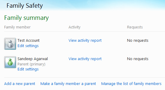 Family Safety Home