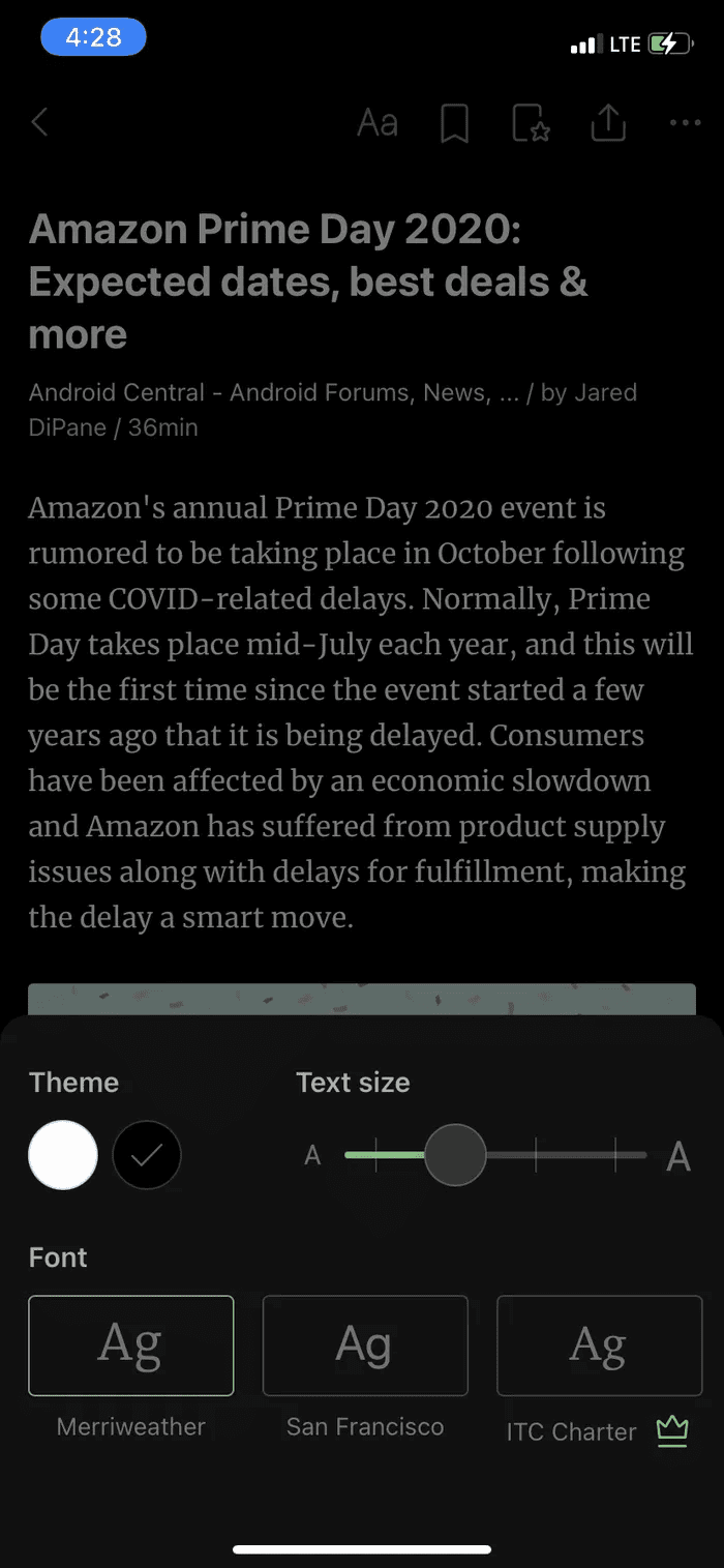 Feedly reading