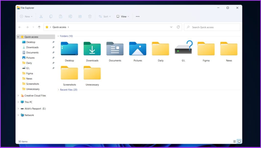 File Explorer