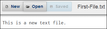 File Saved