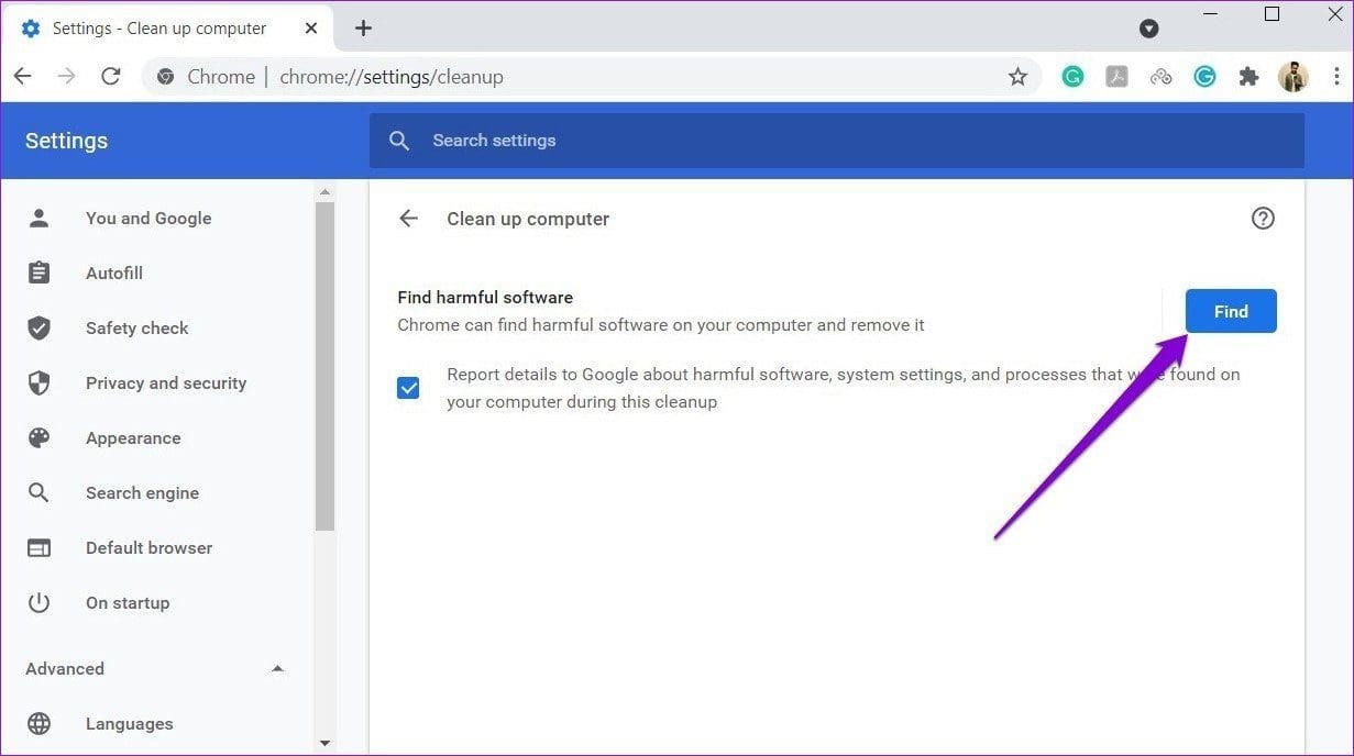Find Harmful Software