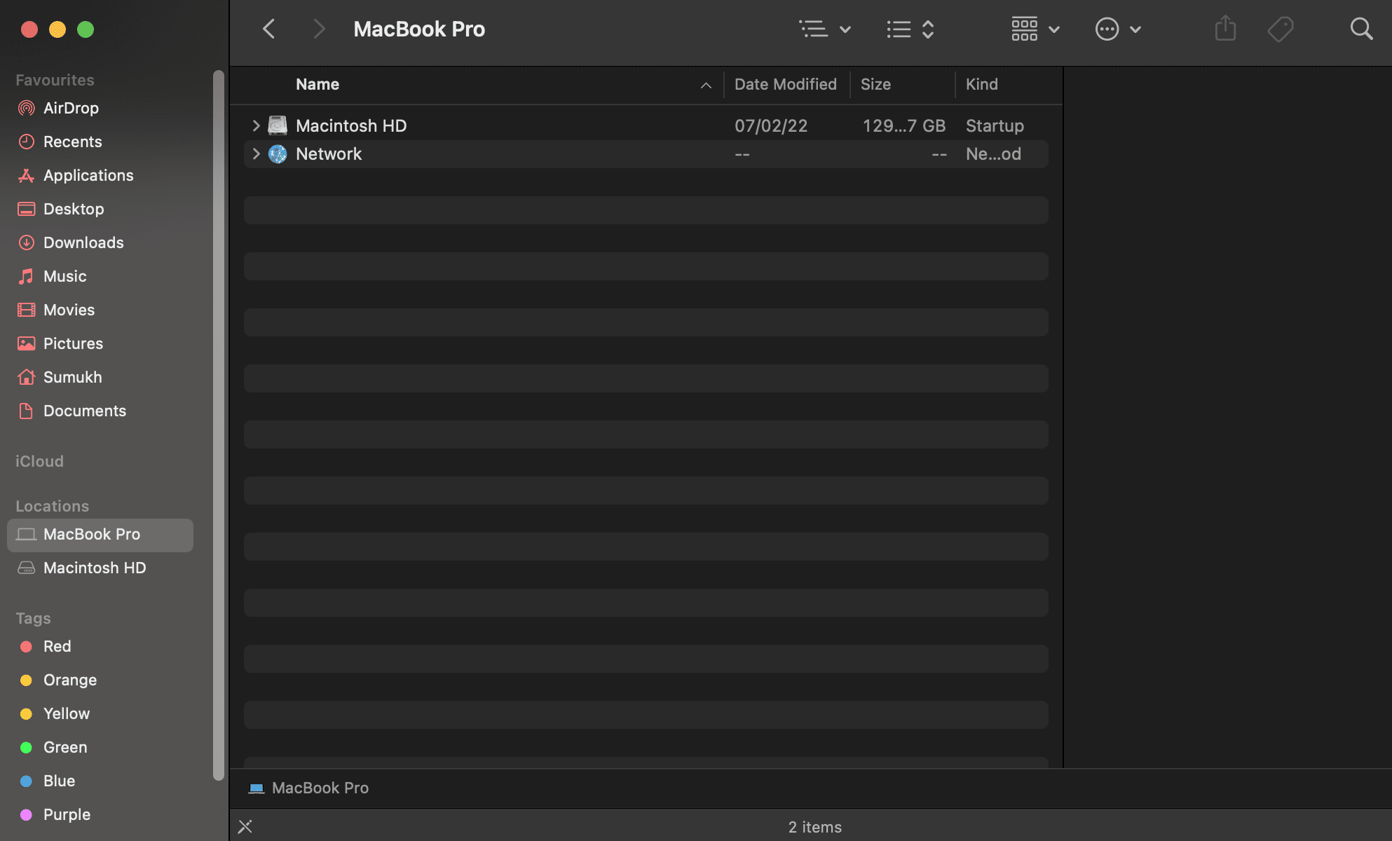 finder window