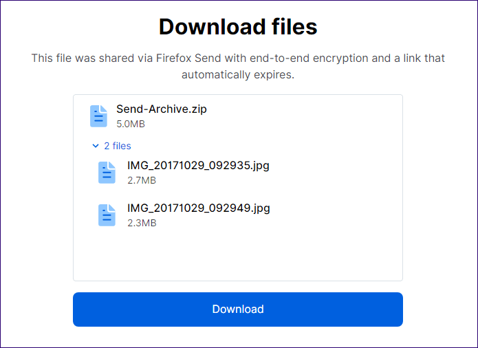 Firefox Send Faq 2
