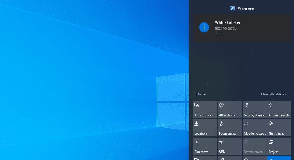 Fix Action Center Not Visible Showing In Taskbar Windows 10