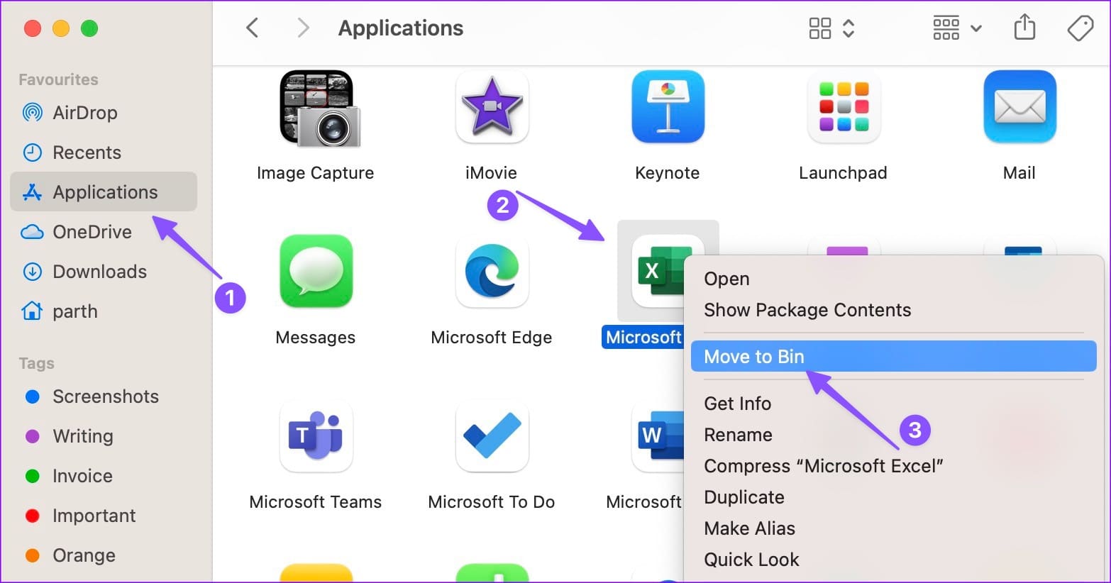 Uninstall apps on Mac