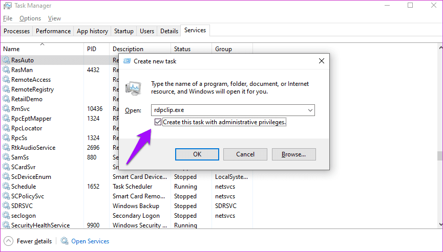 Fix Copy Paste Not Working on Windows 10 Issue 2