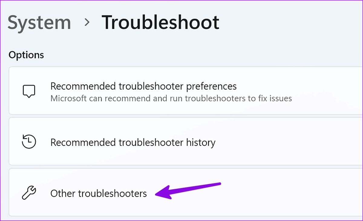 other troubleshooters