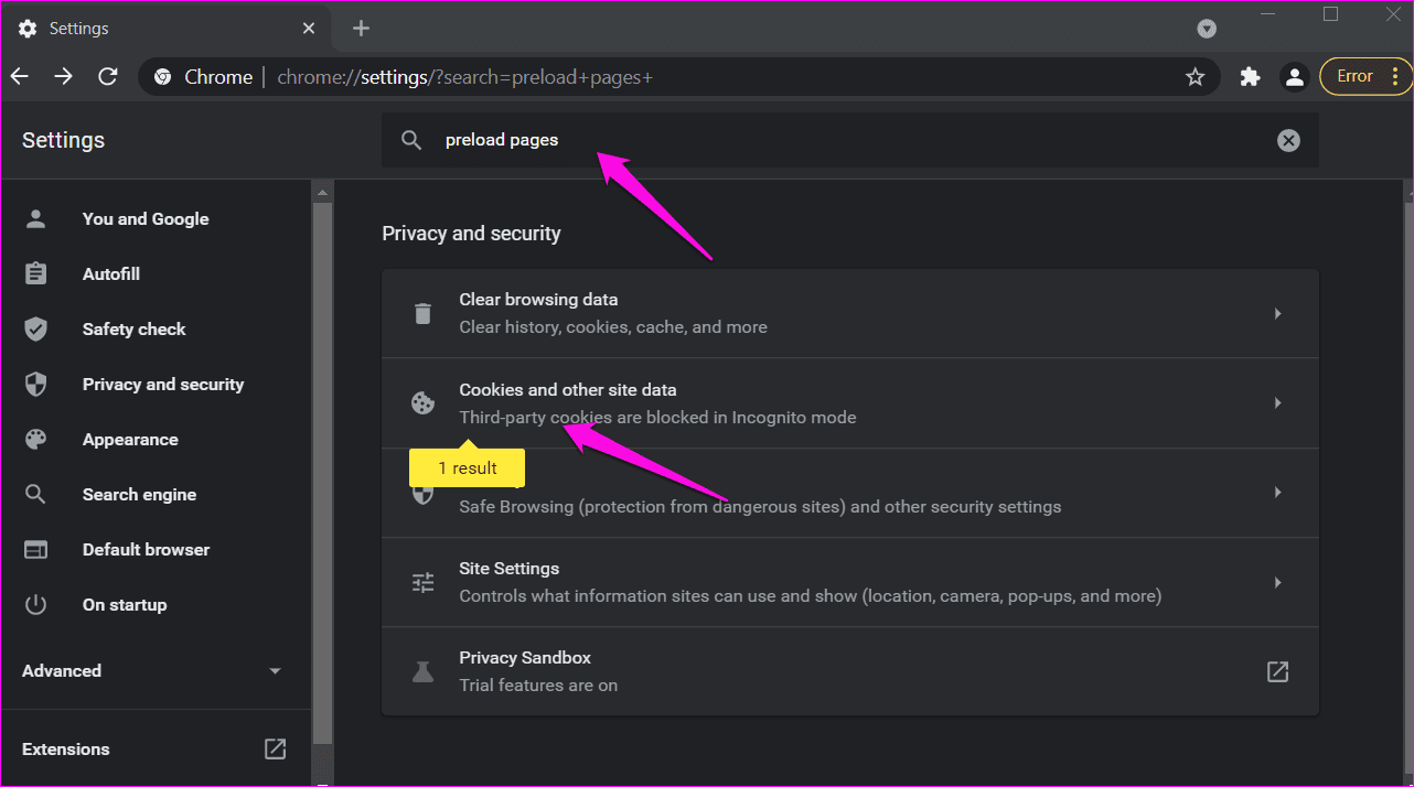 Fix Google Chrome Not Loading Pages in Windows 10 4