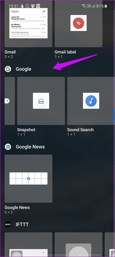 Fix Google Search Bar Widget Missing in Android 5