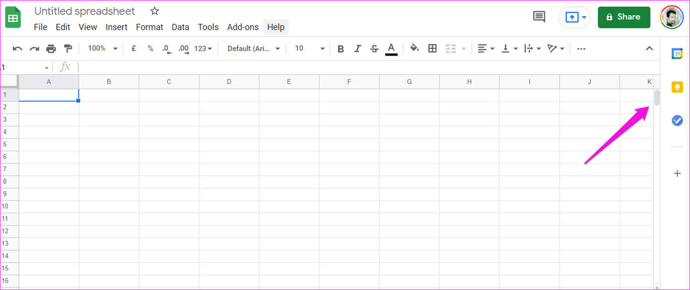 Fix Google Sheets Wont Let Me Scroll Error 1
