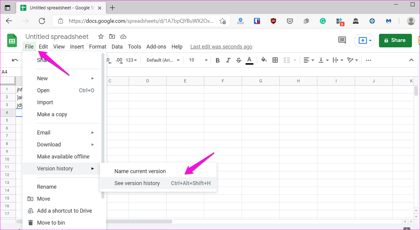Fix Google Sheets Wont Let Me Scroll Error 2