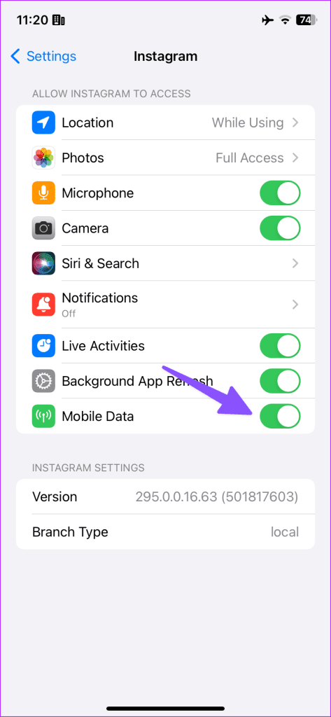 Fix Instagram could not refresh feed 4