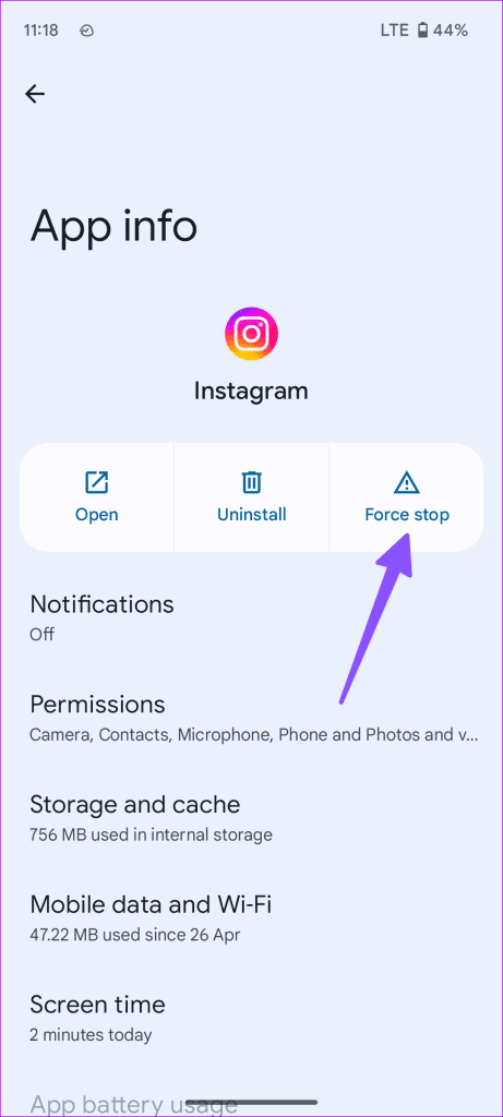Fix Instagram could not refresh feed 9