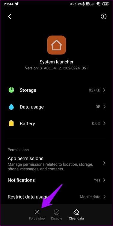 Fix Missing App Icons on Android 9