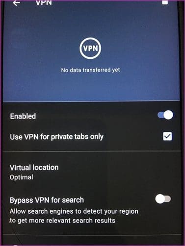 Fix Opera VPN Not Working on Android 7