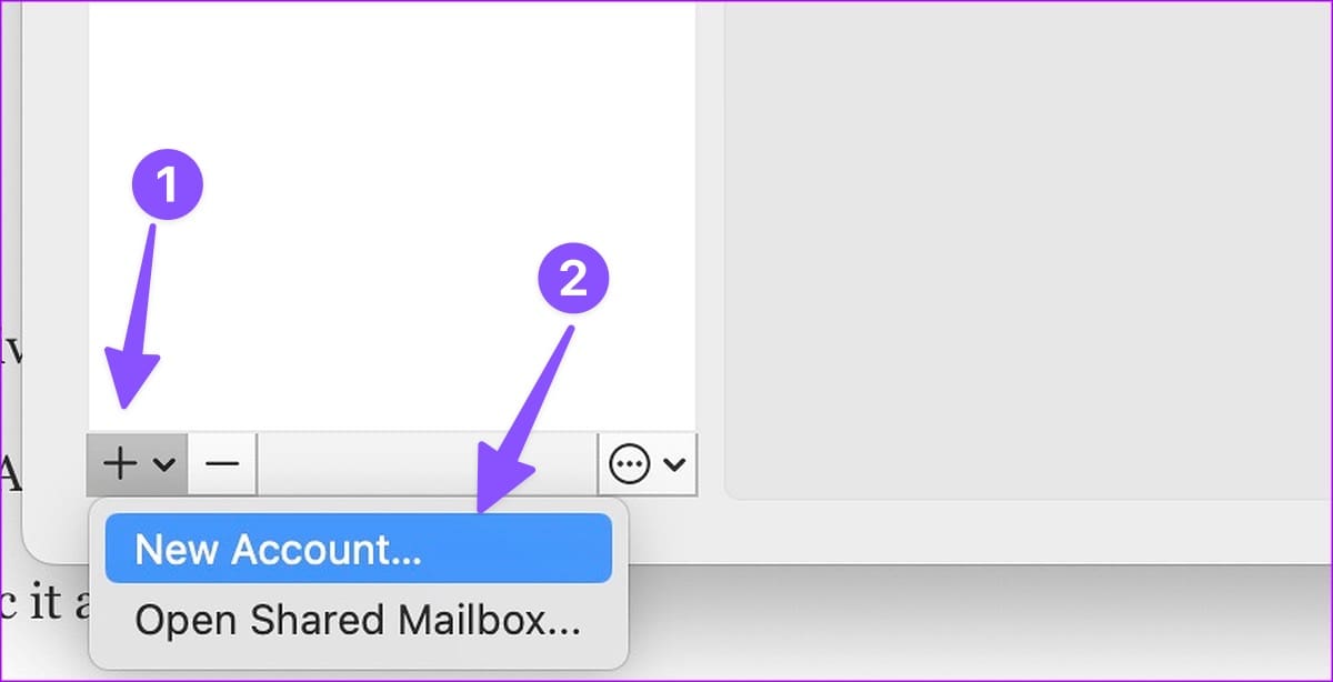 add a new account for outlook on Mac