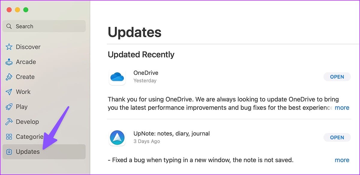update outlook on Mac
