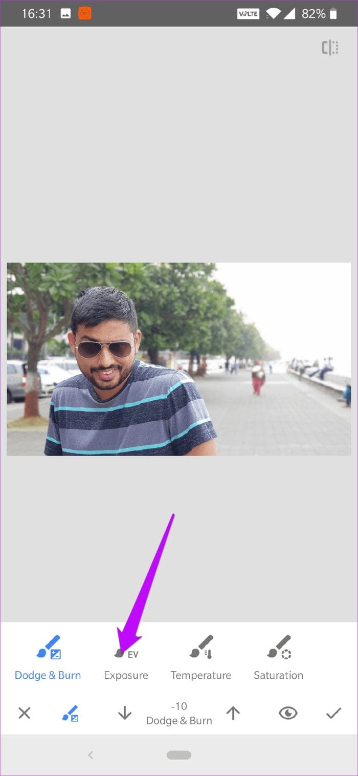 Fix Overexposed Sky In Photos Using Snapseed 08