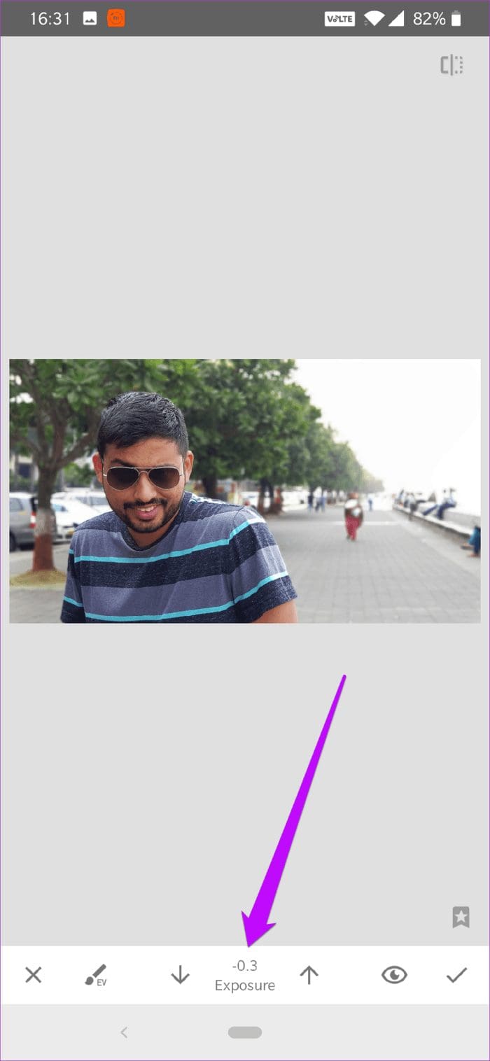 Fix Overexposed Sky In Photos Using Snapseed 09