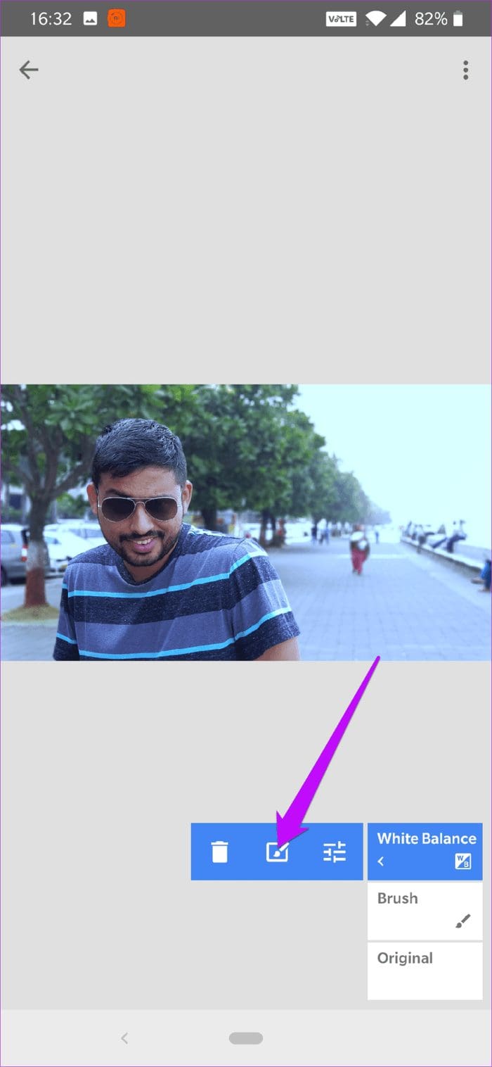 Fix Overexposed Sky In Photos Using Snapseed 14