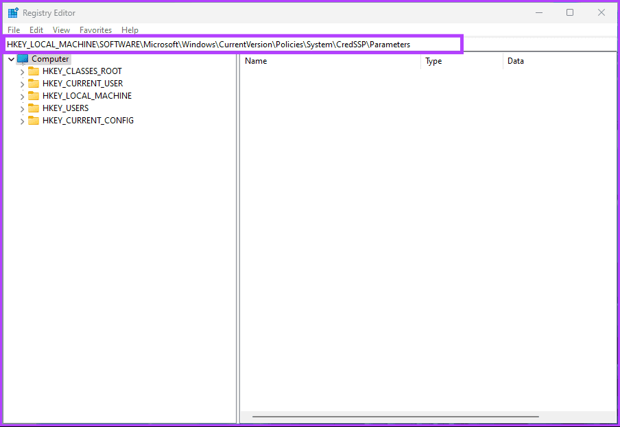 enter the mentioned address