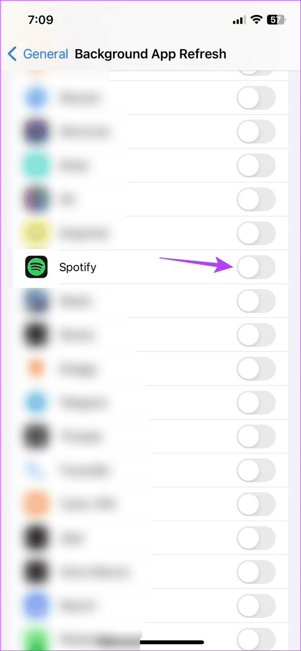 Enable Background App Refresh