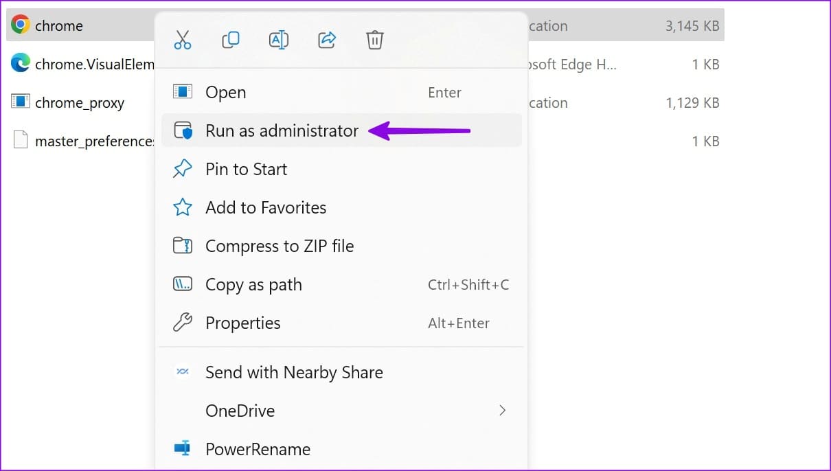run app as admin on Windows