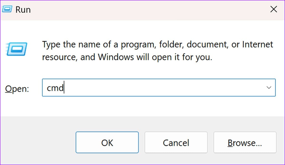 Open command menu