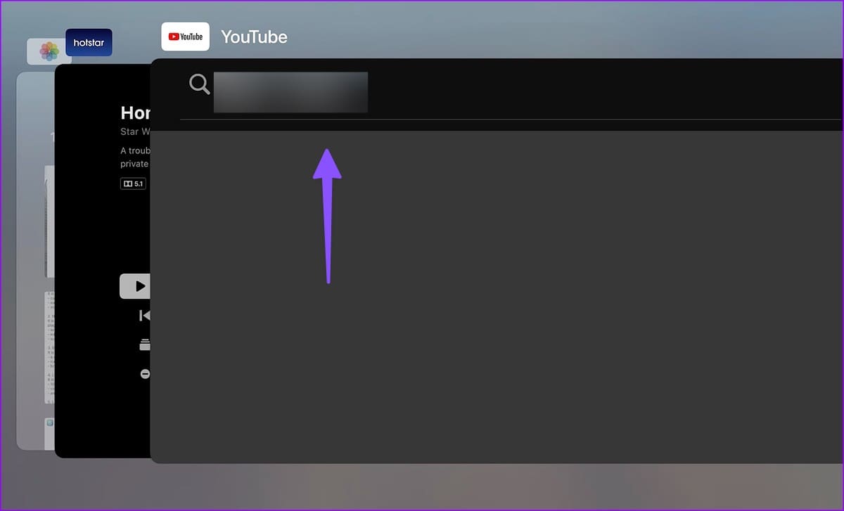 close Youtube on Apple TV